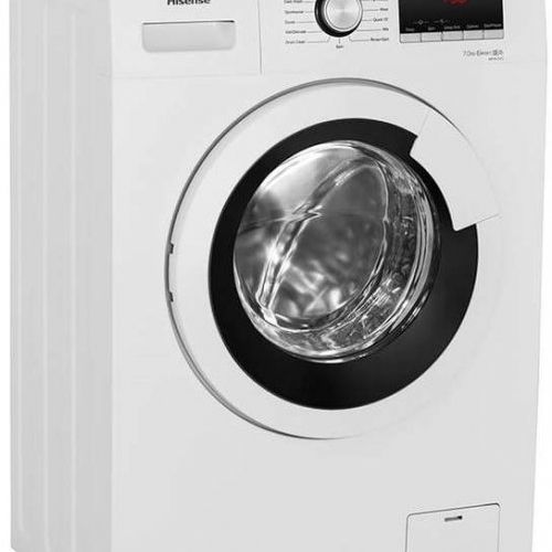 Lavadora Hisense WFHV7012   A+++, 7kg, 1200rpm, 15 Programas, 360º Smart Wash, Display, Blanca